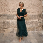 Isla - Elegant Off-Shoulder Maxi Dress product image